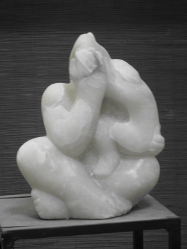 Maternité-albâtre 42 cm