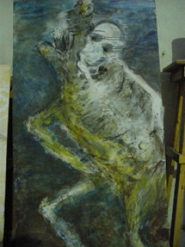 La chevauchée fantastique.80 cm-120cm acrylique